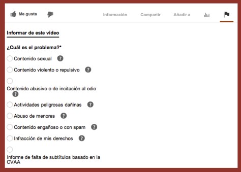 Elimina, bloquea, reporta